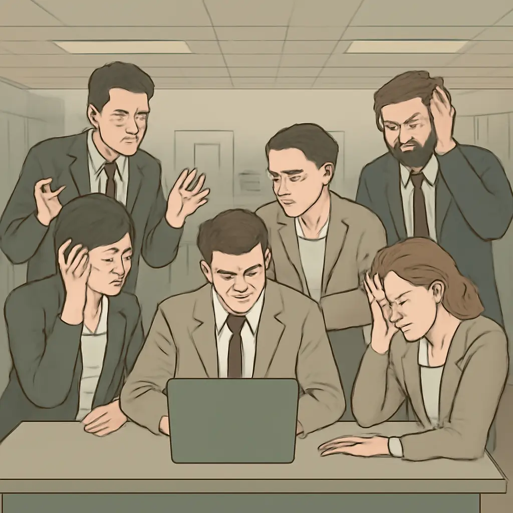 Иллюстрация проблем единого центра бизнес-услуг