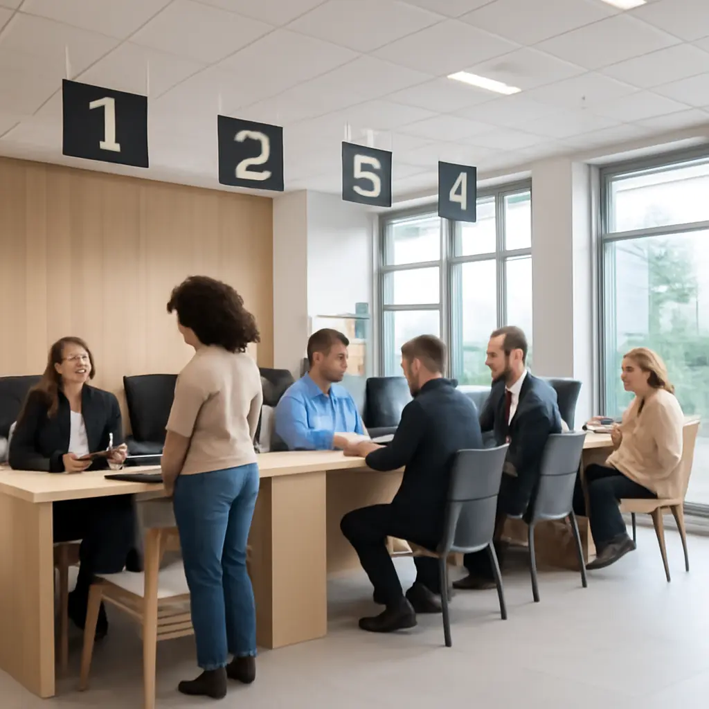 Современный бизнес-центр Интерьер современного офисного центра бизнес-услуг