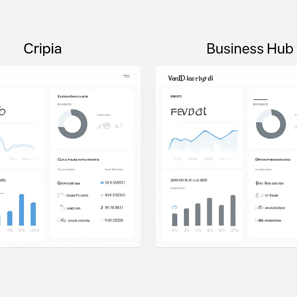 Иллюстрация сравнения cripta сс и единого центра бизнес-услуг